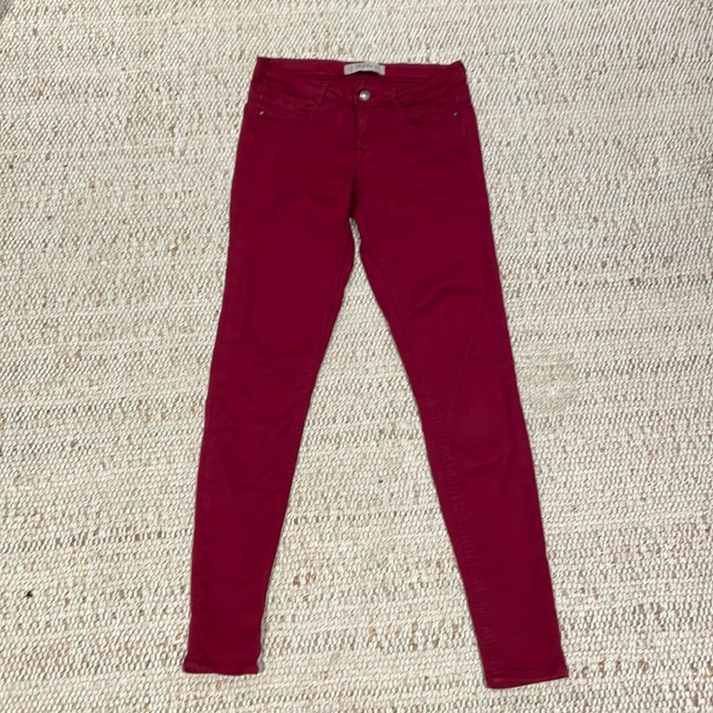 Zara skinny low rise jeans USA 02 EUR 34